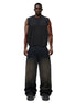 Double Knee Workwear Black Pants