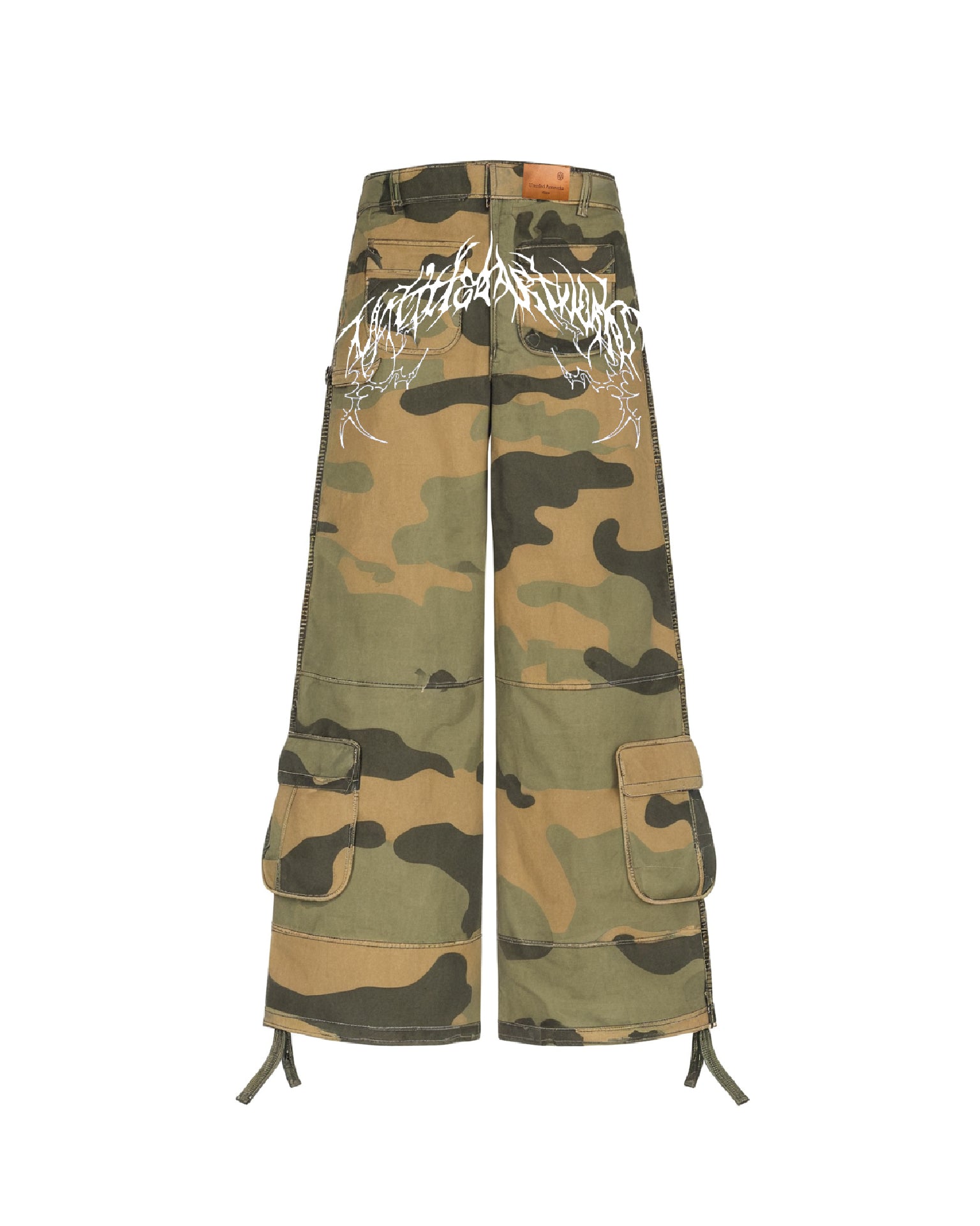 Cargo Pants Wide Camouflage