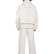 Cream Hoodie