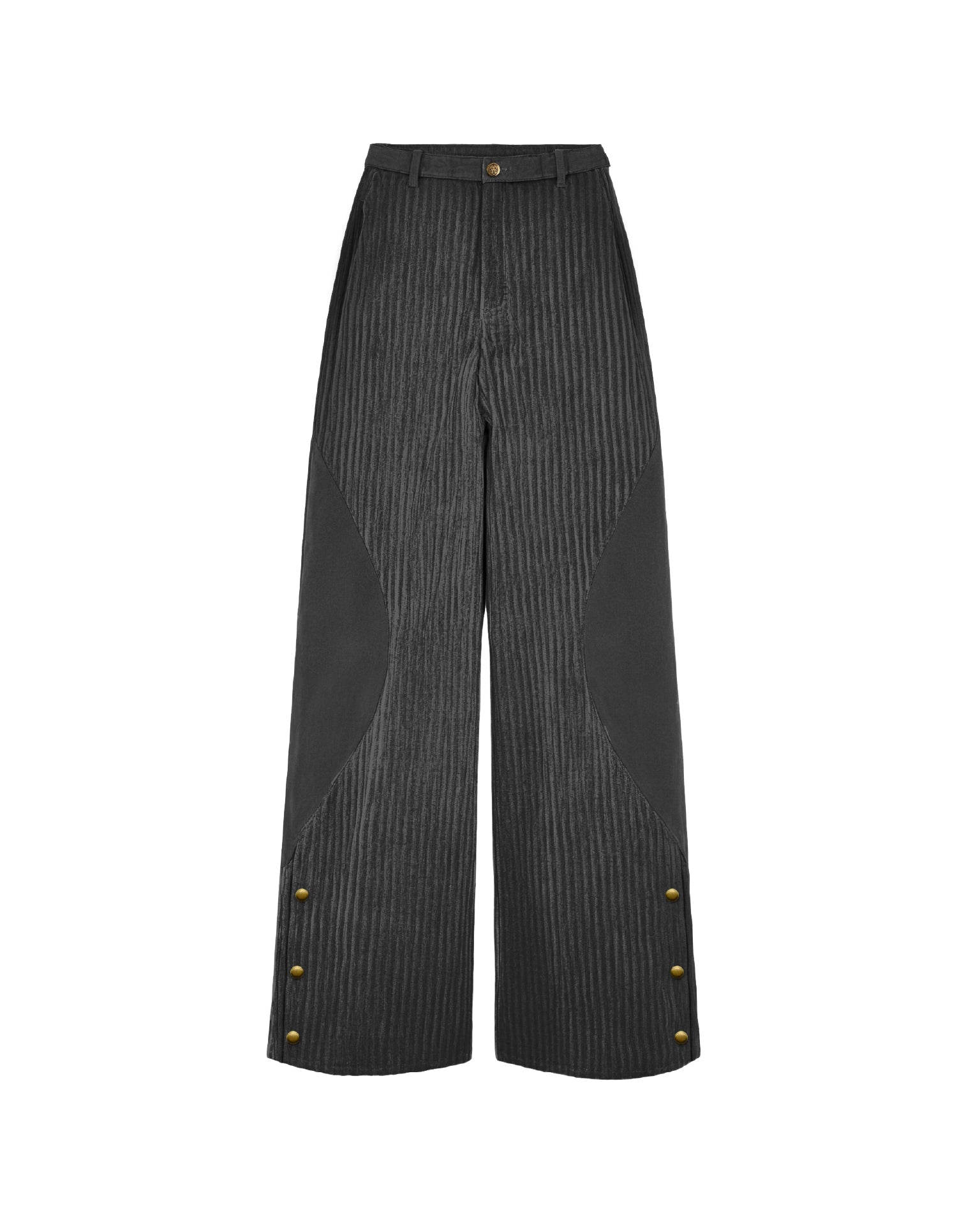 Mega Corduroy Pants Black