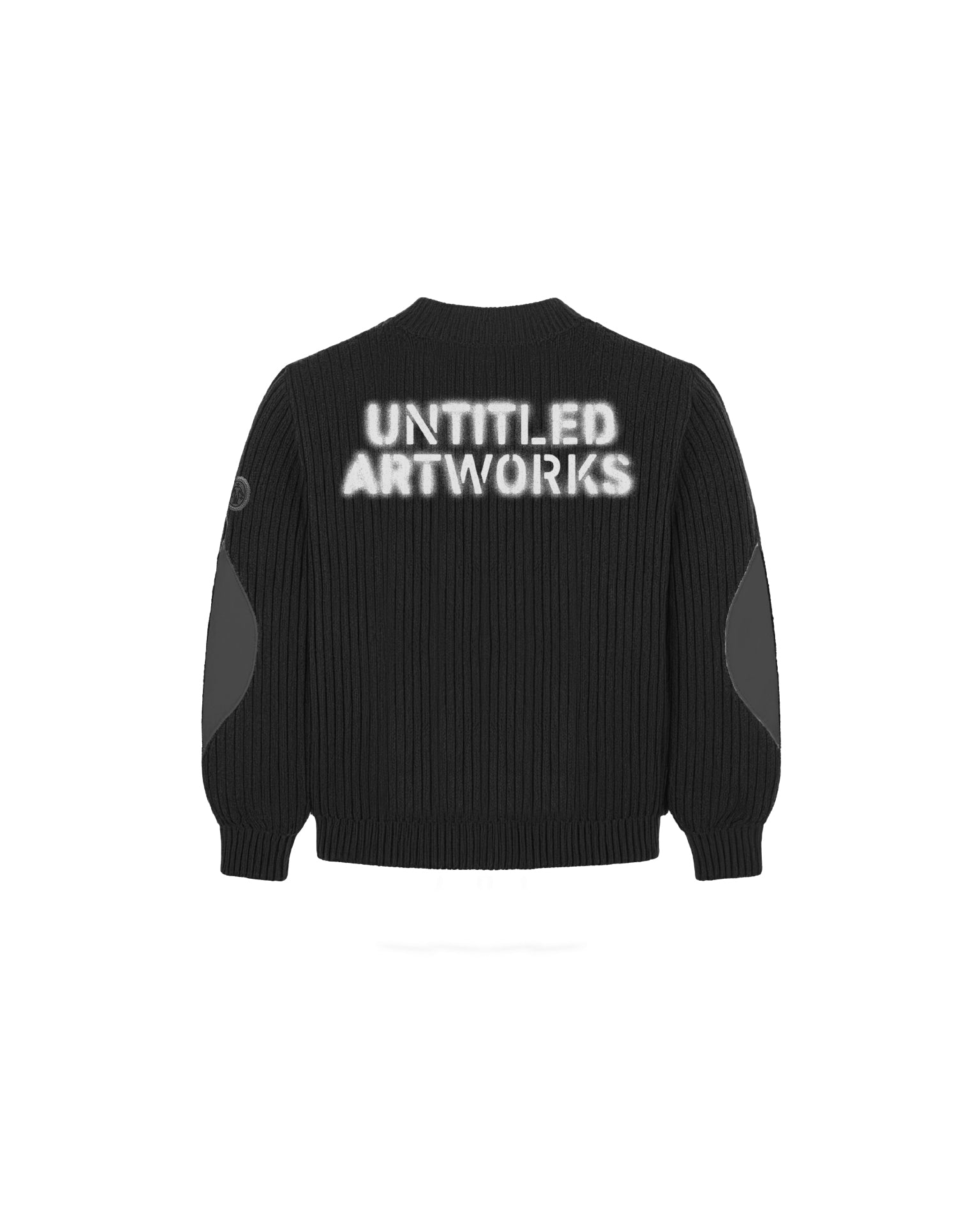 Military Knit Crewneck Black