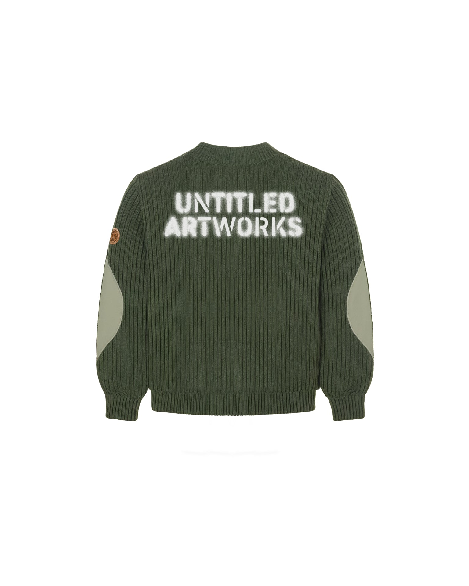 Military Knit Crewneck Green