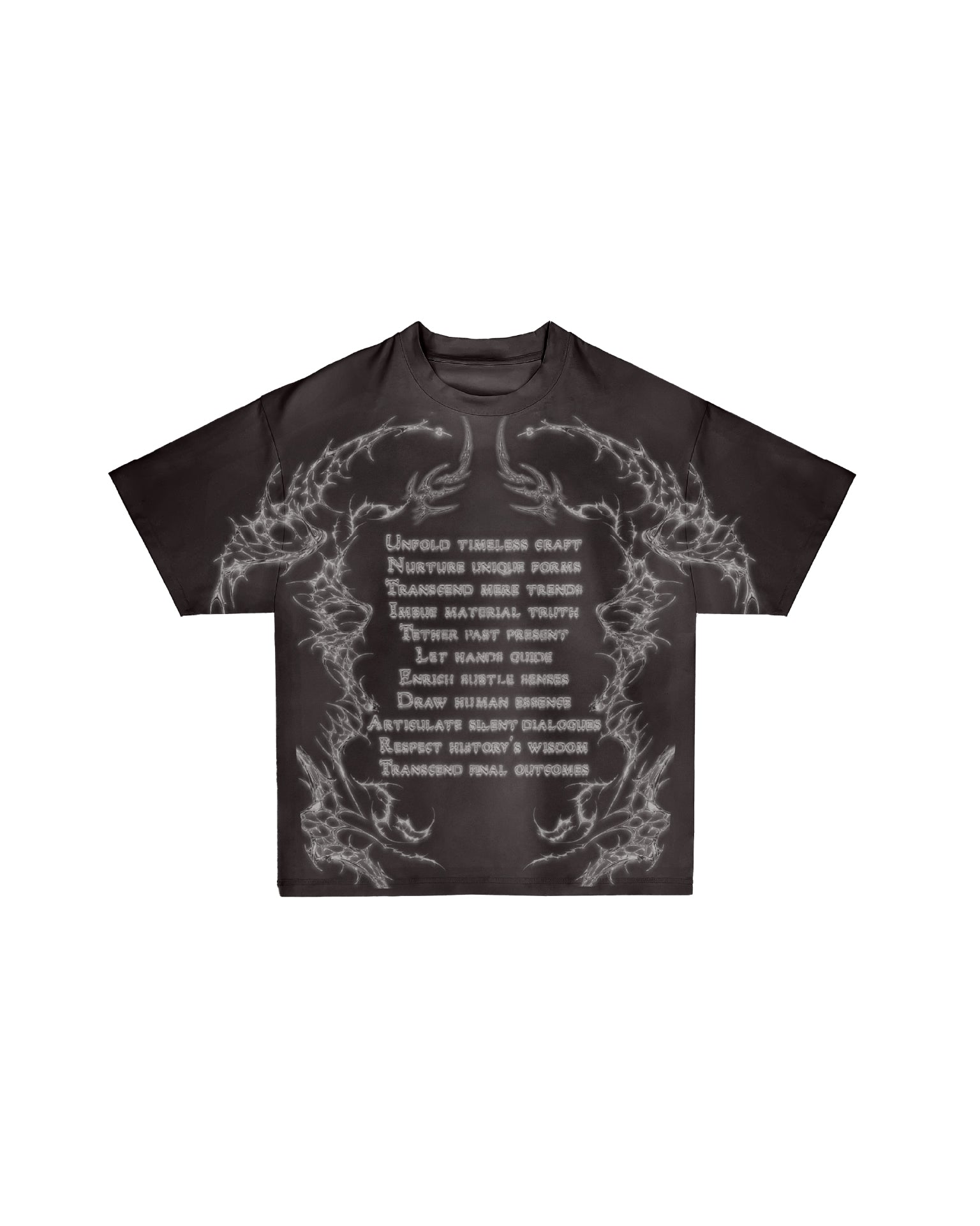 Tee Scriptura Black