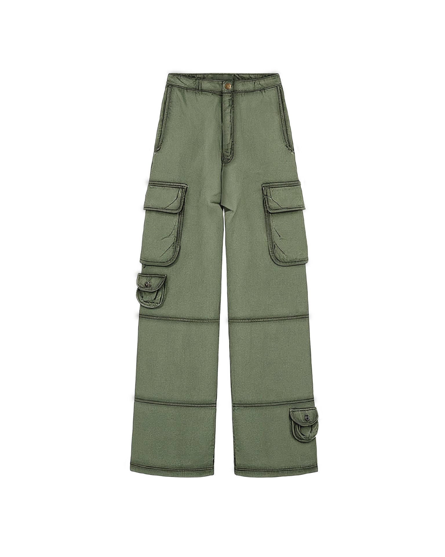 Utility Cargo Pants Green